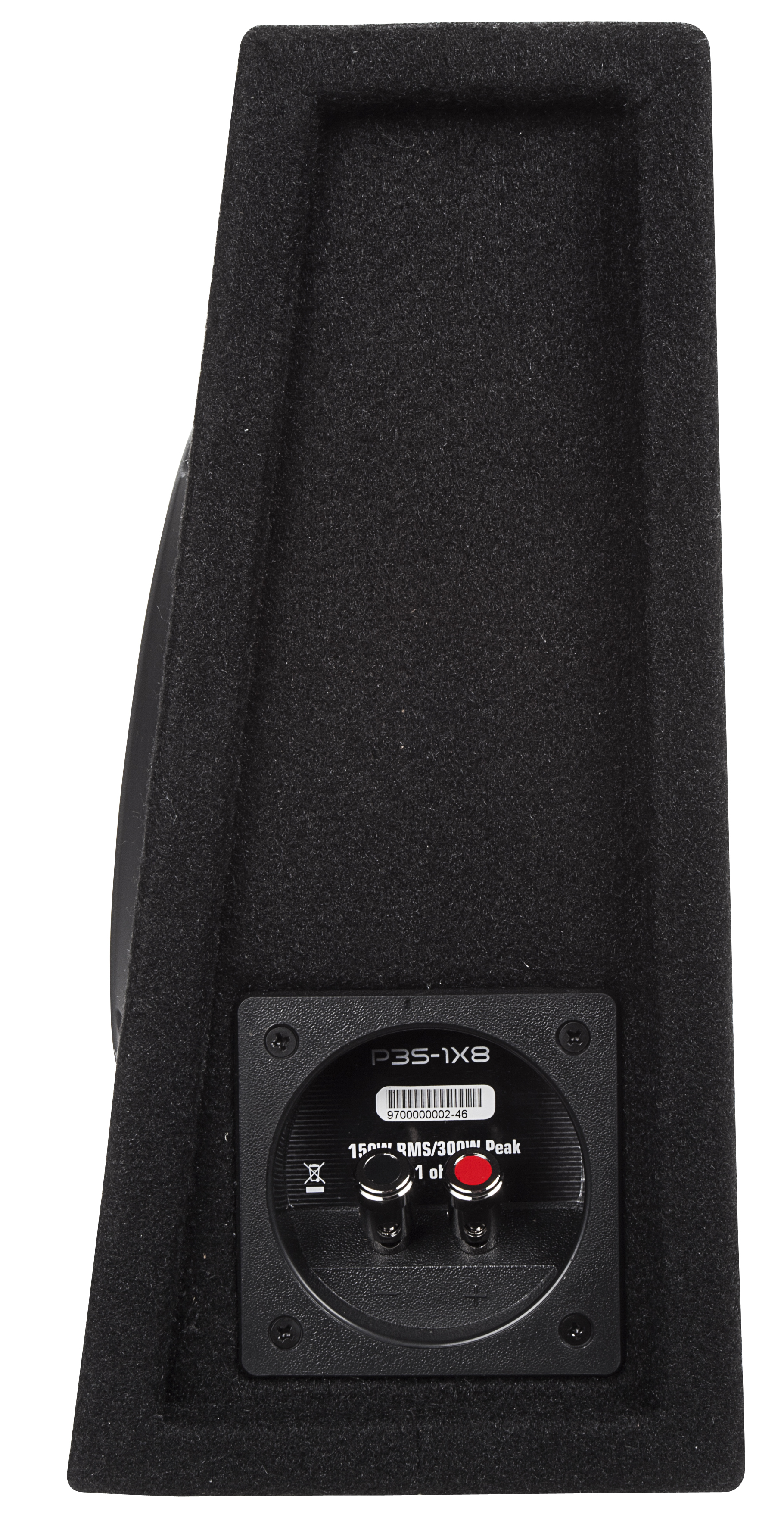 ROCKFORD FOSGATE PUNCH Subbox P3S-1X8 20cm Subwoofer Bassbox 150 WRMS 4 Ohm