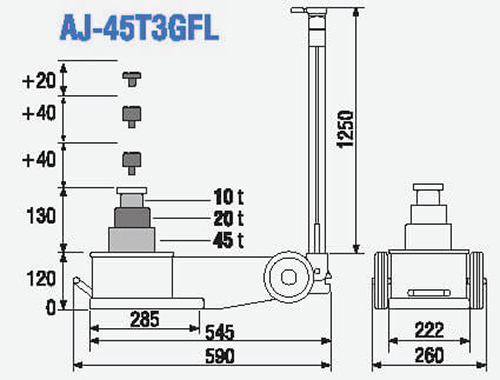 AJ-45T3GFL_TDL_TECHN_ZEICHNUNG