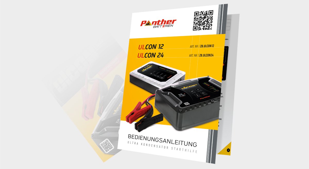 Panther Auto Starthilfe Jump Starter Ladegerät 12V/24V 800A ULCON 12 24 Booster