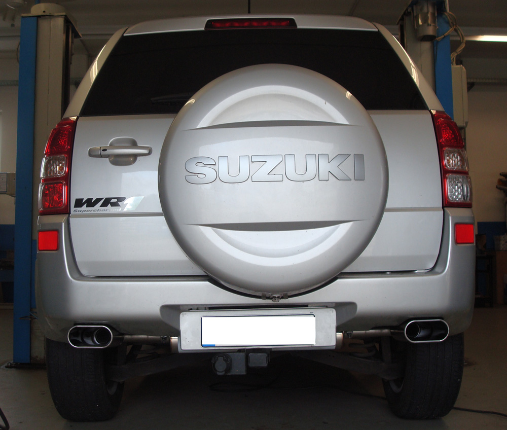 Fox Duplex Auspuff Sportauspuff Komplettanlage für Suzuki Grand Vitara JT 2.4l