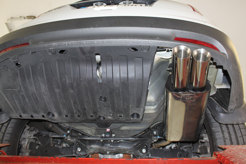 Fox Auspuff Sportauspuff Endschalldämpfer für Honda CR-V - III 1.6l 88/118kW
